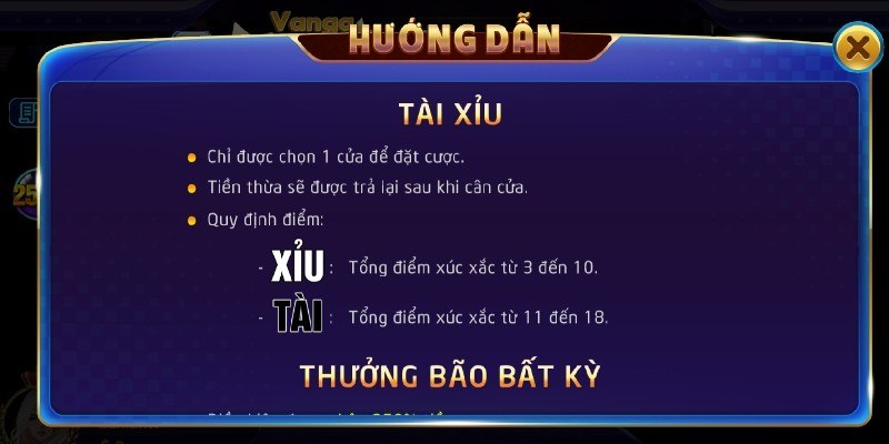 Có rất nhiều cửa Tài xỉu hấp dẫn cho bạn chọn